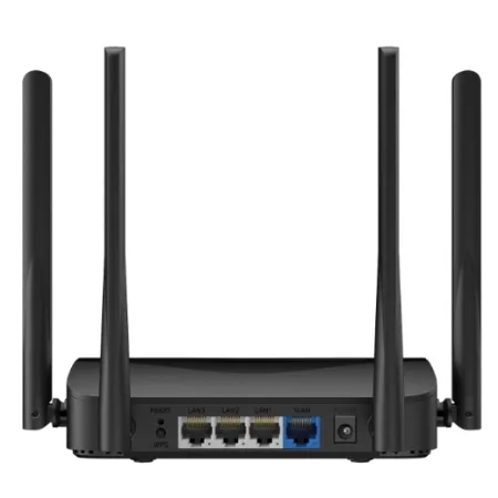 Mercusys MR25BE BE3600 Dual Band Wi-Fi 7 Router, 688 Mbps at 2.4 GHz + 2880 Mbps at 5 GHz,  4x Ext. Antennas,  3x G LAN Ports, 1x G WAN Port, MLO, 4096-QAM, OFDMA, HE160, MERCUSYS App, Router/Access P - slika 3