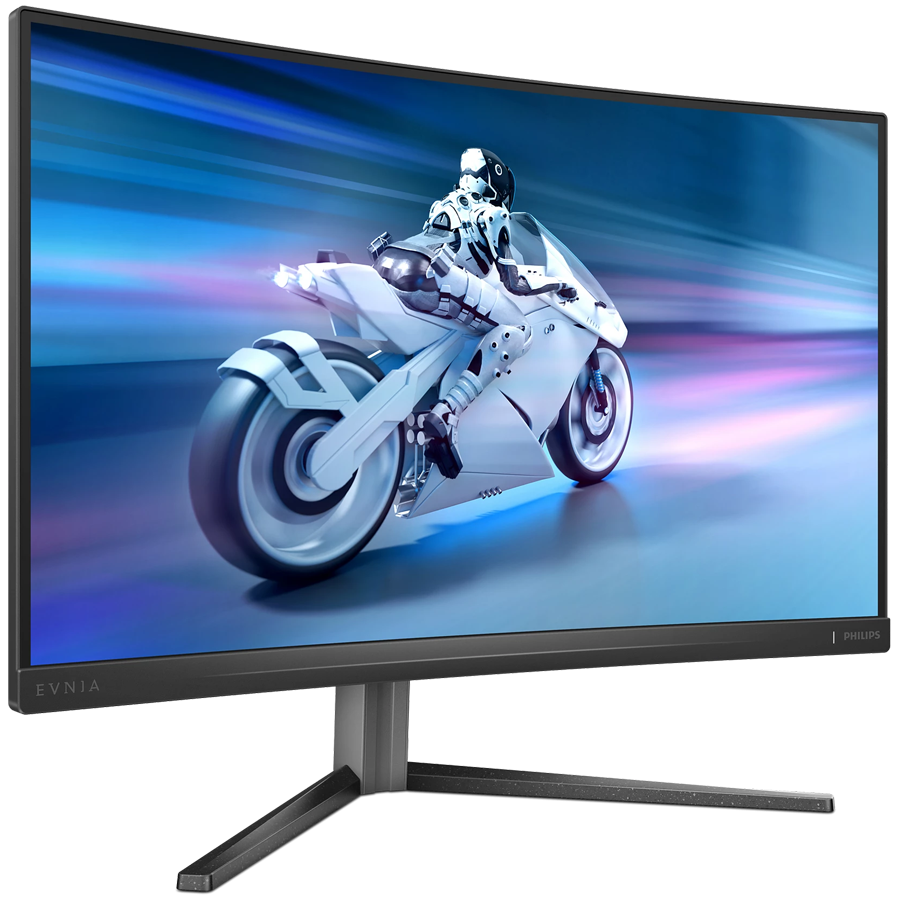 Philips Monitor Evnia 5000 27M2C5200W 27'' Curved VA, 1920x1080 (Full HD), 280Hz, 0.3ms, 300 cd/m², 4000:1, HDR10, 2x HDMI, DisplayPort, Height Adjustable, 3-year warranty - slika 2