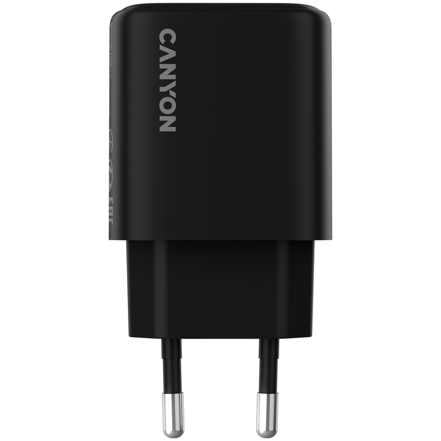 CANYON charger OnCharge 200 20W 1xPD EU Black - slika 2