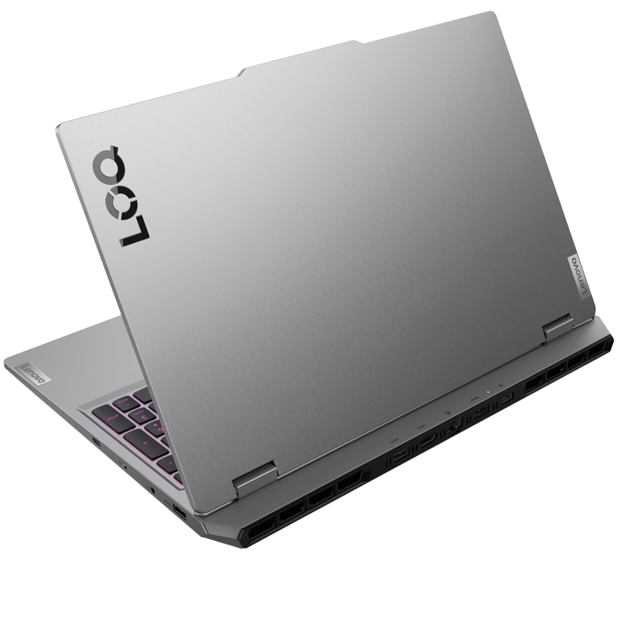 LENOVO LOQ 15IRX10 15.6" FHD IPS, Intel Core  i7-13650HX, 16GB DDR5,512GB SSD,  NVIDIA GeForce RTX 5050 8GB GDDR7 , 3x USB-A, USB-C, HDMI, RJ-45, WiFi 6, BT5.2, BH BL Keyboard, 80Wh, No OS, Luna Grey, - slika 5