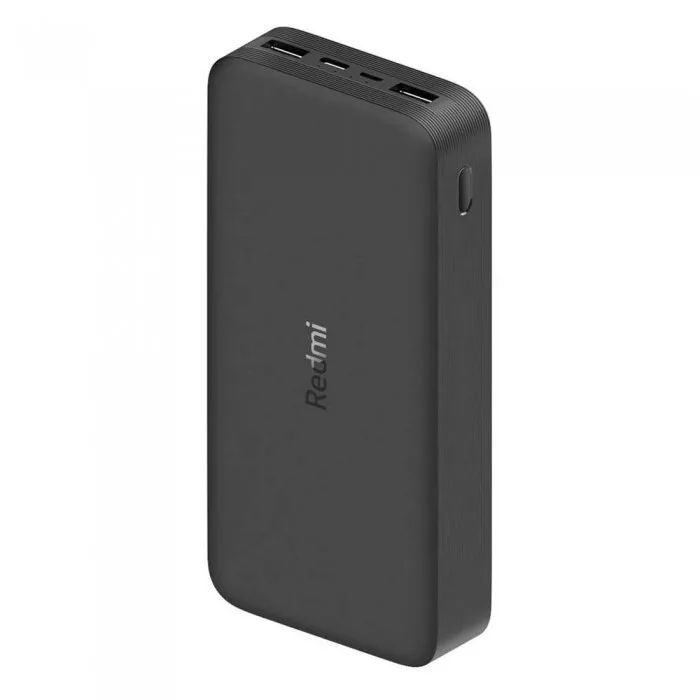 Redmi powerbank 18W, 20000mAh, 2xUSB, 1xUSB-C, 1xMicroUSB, 18W Fast Charge, crni