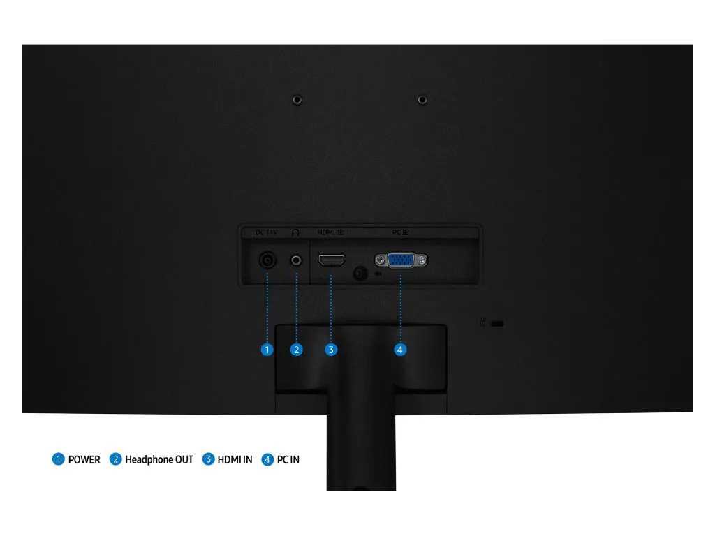 27" FHD Zakrivljeni monitor S31920x1080, 100Hz, 250cdVA, 4ms, 4000:1, 1800R, HDMI, VGA - slika 4