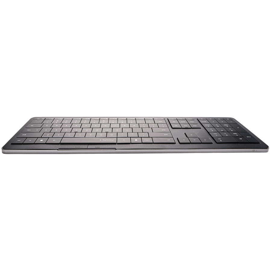 CLEVETURA CLVX 1 Touch-On-Keys AI Bežična Tipkovnica, ANSI US Windows raspored, Aluminijsko kućište, Interaktivni RGB, podrška za Windows/Linux/MacOS - slika 2