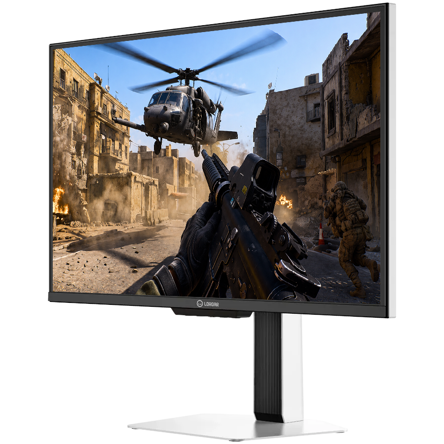 24.5" Flat IPS Dual LED 1920*1080@400Hz HAS, 2*HDMI2.0+2*DP1.4+Audio out, HDMI cable*1+DP cable*1+Adapter*1+Power cable*1, HDR600 Ready+MPCS+MPRT 0.5ms, White, 3 years - slika 2
