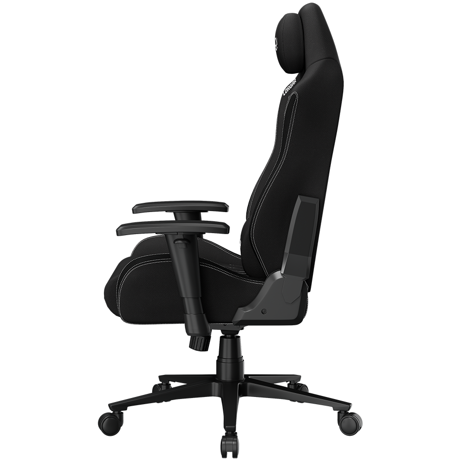 LORGAR CHA41, Ergonomic Gaming Chair Advanced, premium anti-stain fabric, Black/white - slika 6