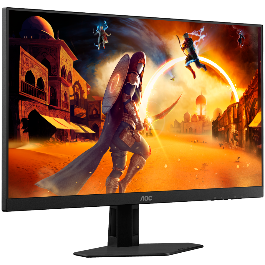 AOC Monitor Gaming 27G4HRE 27" Fast IPS, 1920x1080, 200Hz, 0.5ms MPRT (1ms GtG), 300 cd/m2, 1000:1, Adaptive Sync, G-Sync Compatible, HDR10, 2x HDMI, 1x DP, Speakers, Tilt - slika 2