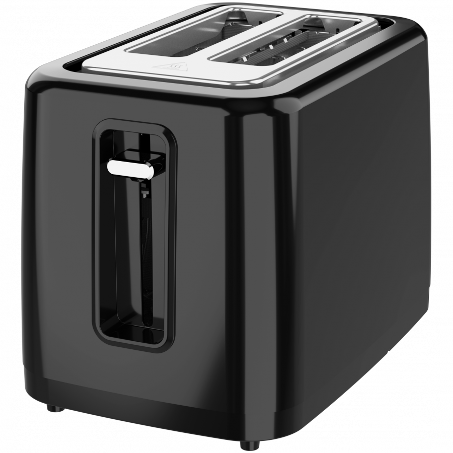 Electric Toaster, black, 220-240V, 50-60Hz, 780-930W, 2 slots, 3 modes, 7 browning levels - slika 4