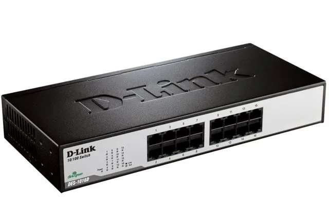 Switch DLINK 16-Port Fast Ethernet DES-1016D/E - slika 2