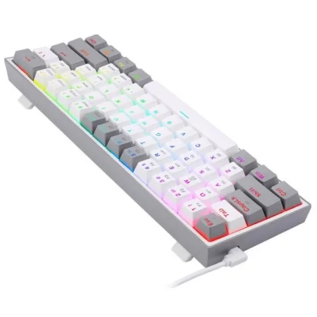 ReDragon - Gaming Mehanička Tastatura Fizz Pro K616 RGB Wireless White/Grey - slika 3