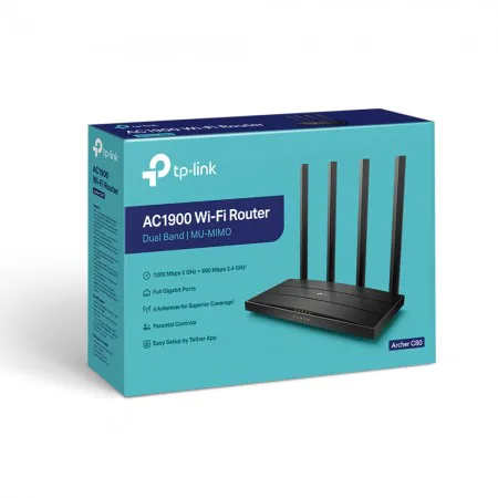 TP-Link Archer C80 AC1900 Wireless Dual Band Gigabit Router - slika 4