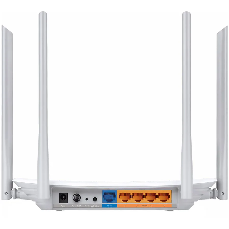 TP-Link Archer C50 AC1200 Dual-Band Wi-Fi Router, 802.11ac/a/b/g/n, 867Mbps at 5GHz + 300Mbps at 2.4GHz, 5 10/100M Ports, 4 fixed antennas, WPS, IPv6 Ready, Tether App, 2x2 MU-MIMO, WPA3, Router/AP mo - slika 2