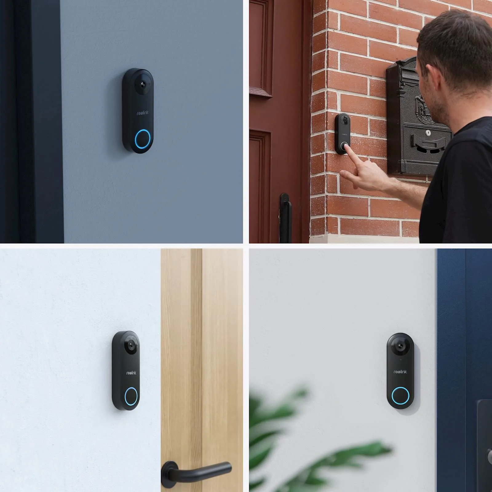 Reolink Smart Doorbell kamera D340P, 2K+, PoE - slika 2