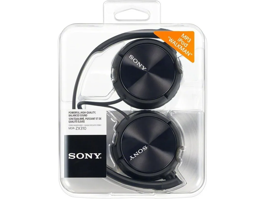 Sony slušalice ZX310 crne - slika 4