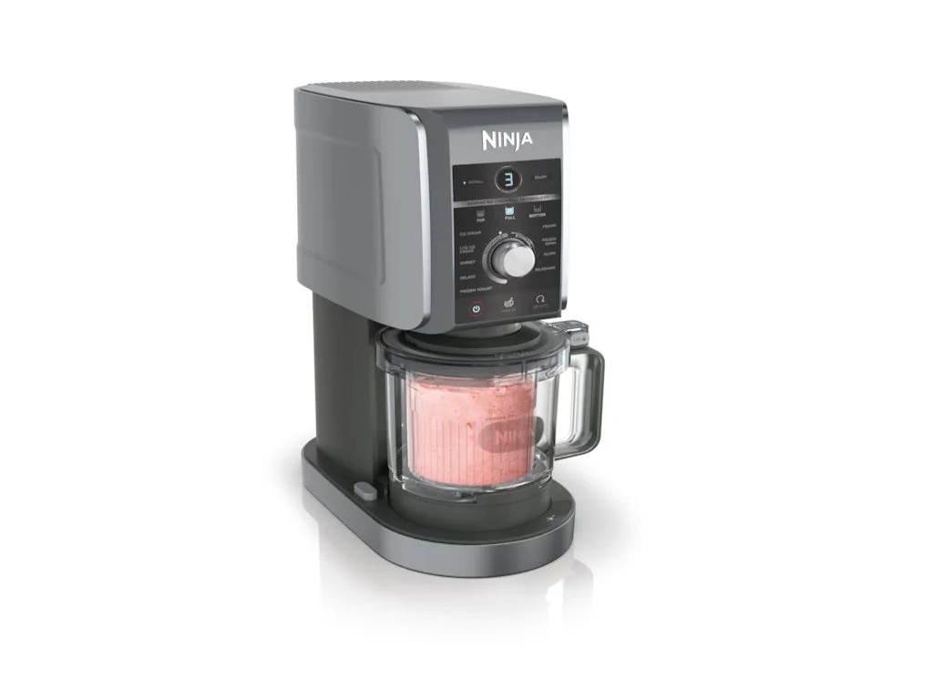 Ninja aparat za sladoled10 programa, 4 funkcije, 50% veci kapac. snaga 800W, kapac. 709ml - slika 3