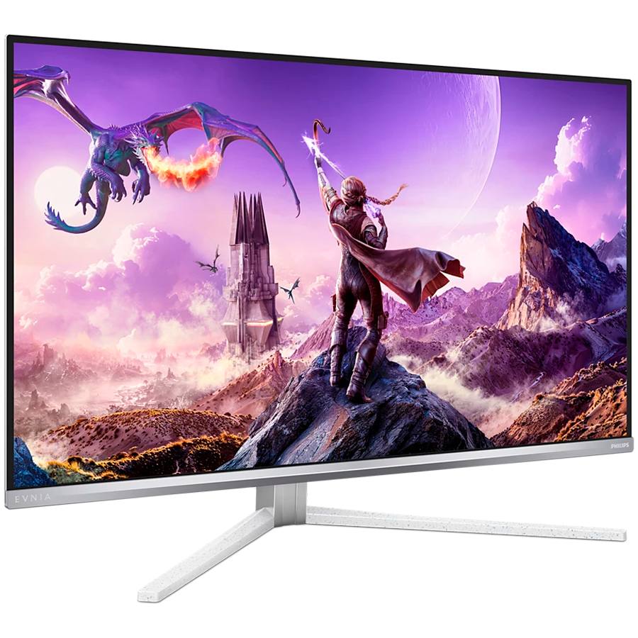 PHILIPS Evnia 8000 32M2N8900 OLED gaming monitor 32" (31.5" viewable), 3840x2160 (4K UHD), QD-OLED, 240Hz, 0.03ms, Adaptive Sync, G-Sync compatible, HDR400 TB, USB Hub, 2xHDMI 2.1, 1xDP 1.4, 1xUSB-C ( - slika 2