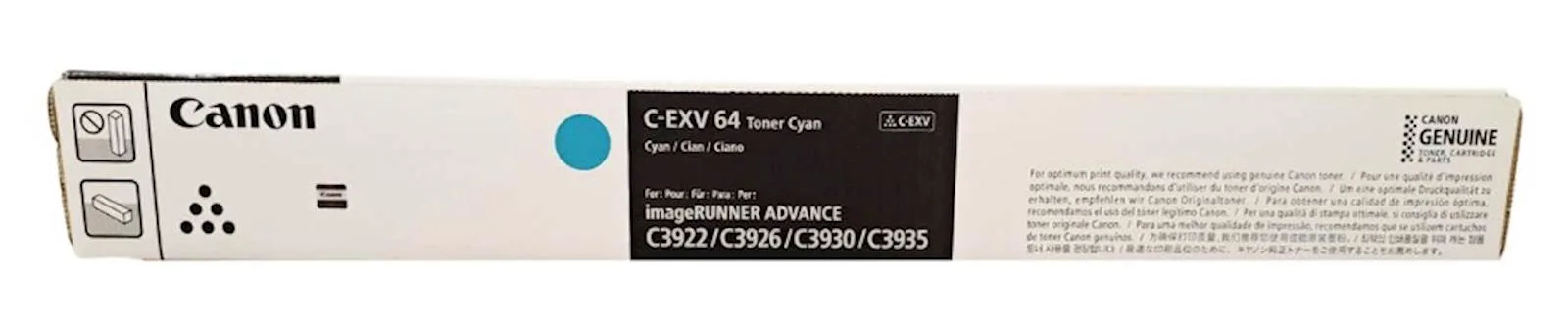 Canon toner CEXV64 Cyan - slika 2