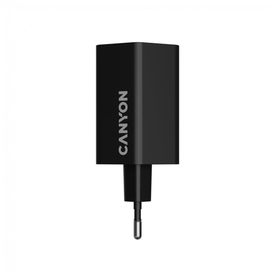 CANYON charger HEXAGON 65 GaN 65W 2xPD 1xQC EU Black - slika 3