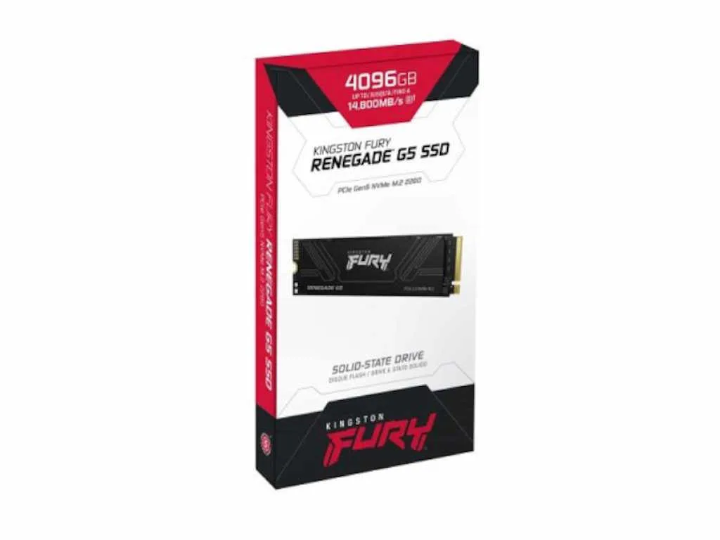 Kingston SSD 4TB NVMe M.2Fury Renegade,  PCIe 5.0R/W : 14800/14000MB/s - slika 2