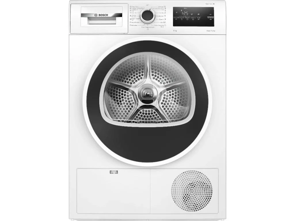 BOSCH sušilica rublja Serie 4|, 8 KG, A++ , R290, Toplotna pumpa, 65 dB, PL
