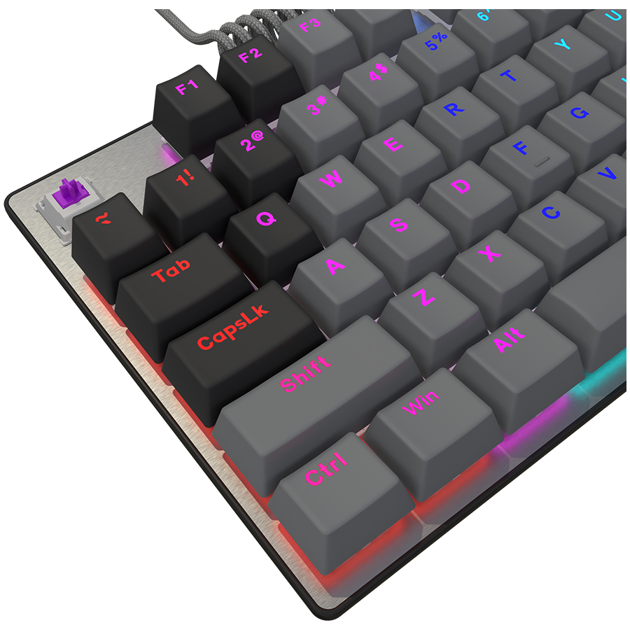 LORGAR Azar 514TKL, Wired RGB mechanical gaming keyboard, black, EN layout - slika 8