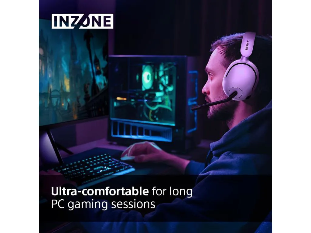 Sony gaming slušalic INZONE H5bežične slušalice BT; mikrofon360 Spatial Sound za Gaming 28h baterija - slika 4