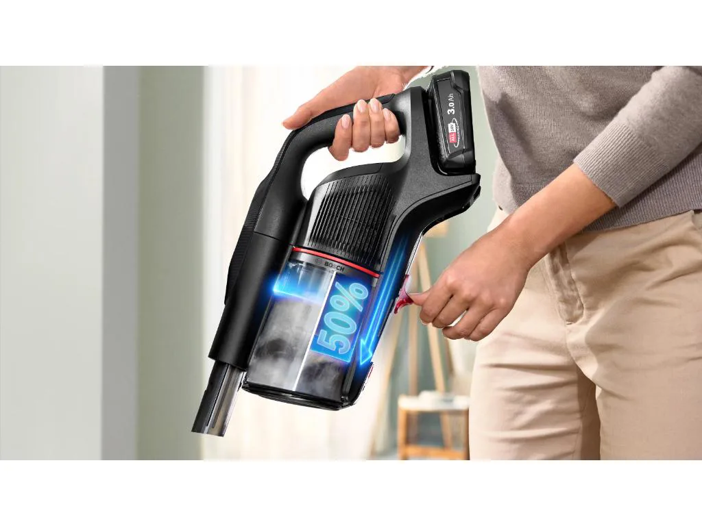 BOSCH Akumulatorski usisavačSerie 9 | UNLIMITED, CRNA1 Baterija, 60 minuta ECO  rada - slika 2