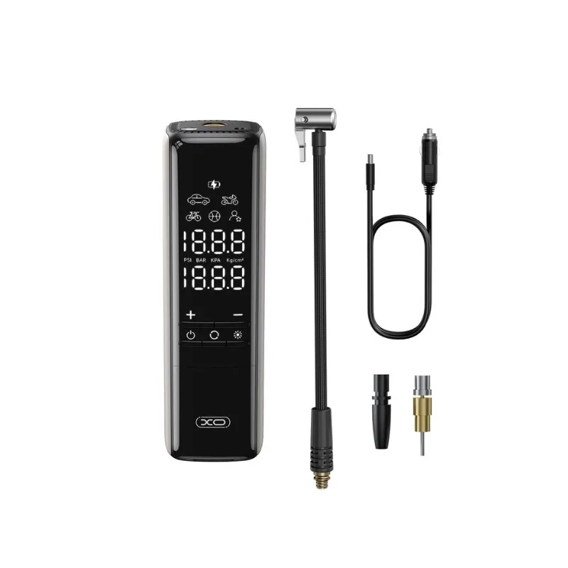 XO CZ017 Compact pumpa za napuhavanje Black - slika 2