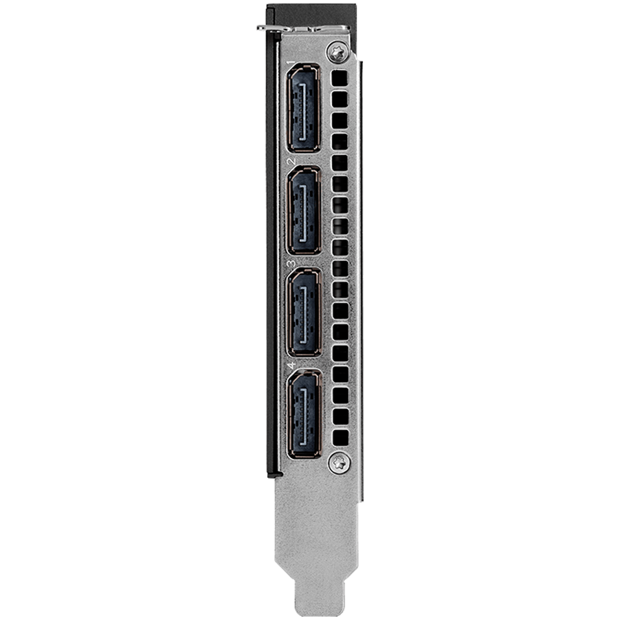 PNY NVIDIA RTX PRO 4000 Blackwell OEM Version, PCI-Express x16 Gen 5.0, 24 GB GDDR7 ECC 192-bit, 672 GB/s, 140W, FMHL Single Slot (11,2cm H x 24,1cm L), 4x DP 2.1b - slika 4