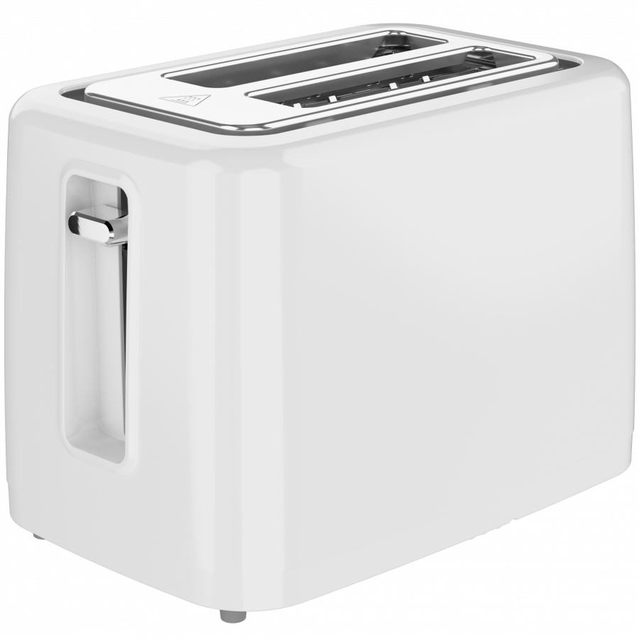 Electric Toaster, White, 220-240V, 50-60Hz, 780-930W, 2 slots, 3 modes, 7 browning levels - slika 5