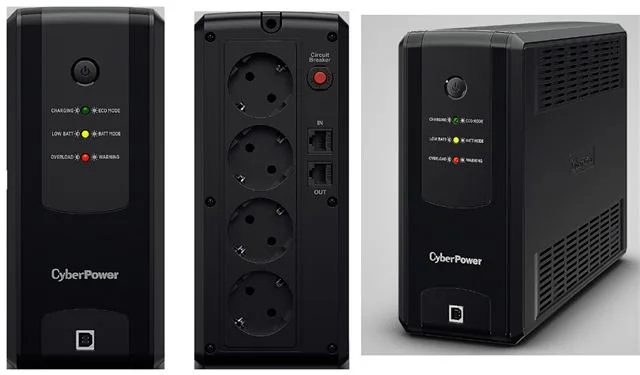 CyberPower 1050VA/630W UT1050EG, line-int., šuko, desktop