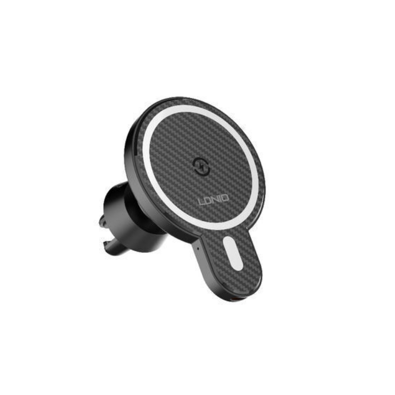 Auto drzac LDNIO MA20-1 metal ring i Wireless charger 15W - slika 2