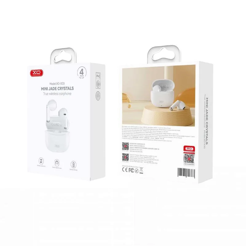 Slusalice XO X33 Bluetooth White - slika 2