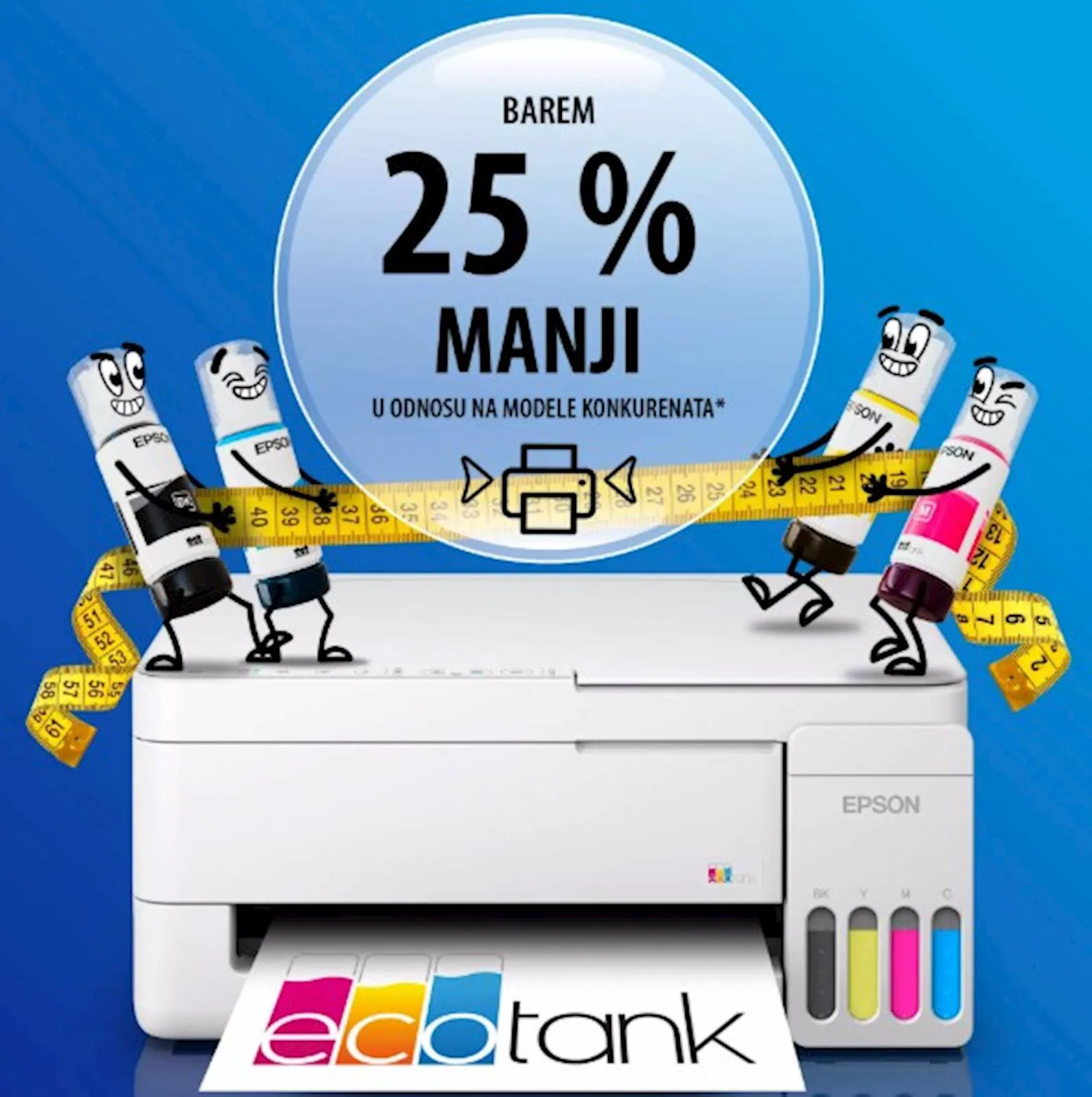 Printer Epson INK EcoTank L3356 wifi NOVI MODEL - slika 4