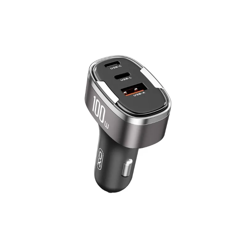 Auto punjac XO inteligentni CC61 100W 2X Type C+USB - slika 2