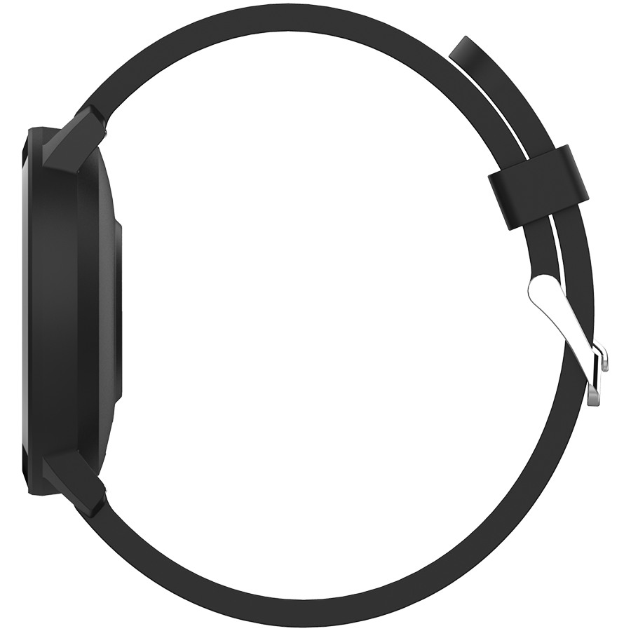 CANYON Lollypop SW-63, Smart watch, 1.3inches IPS full touch screen, Round watch, IP68 waterproof, multi-sport mode, BT5.0, compatibility with iOS and android, black, Host: 25.2*42.5*10.7mm, Strap: 20 - slika 4