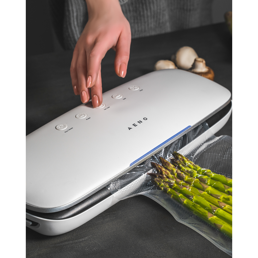 AENO Vacuum sealer VS2: 120W, 75kPa, Dry/Moist Food Mode, 3 modes: Vac+Seal, Seal, Pulse, Max Pocket Width 30 cm - slika 7