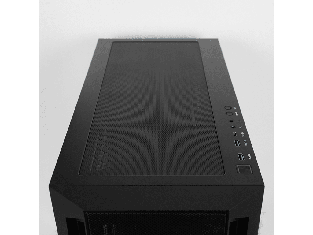 Chieftec Apex Air Case3x140mm PWM fans, E-ATXmesh front, tempered glass side - slika 3