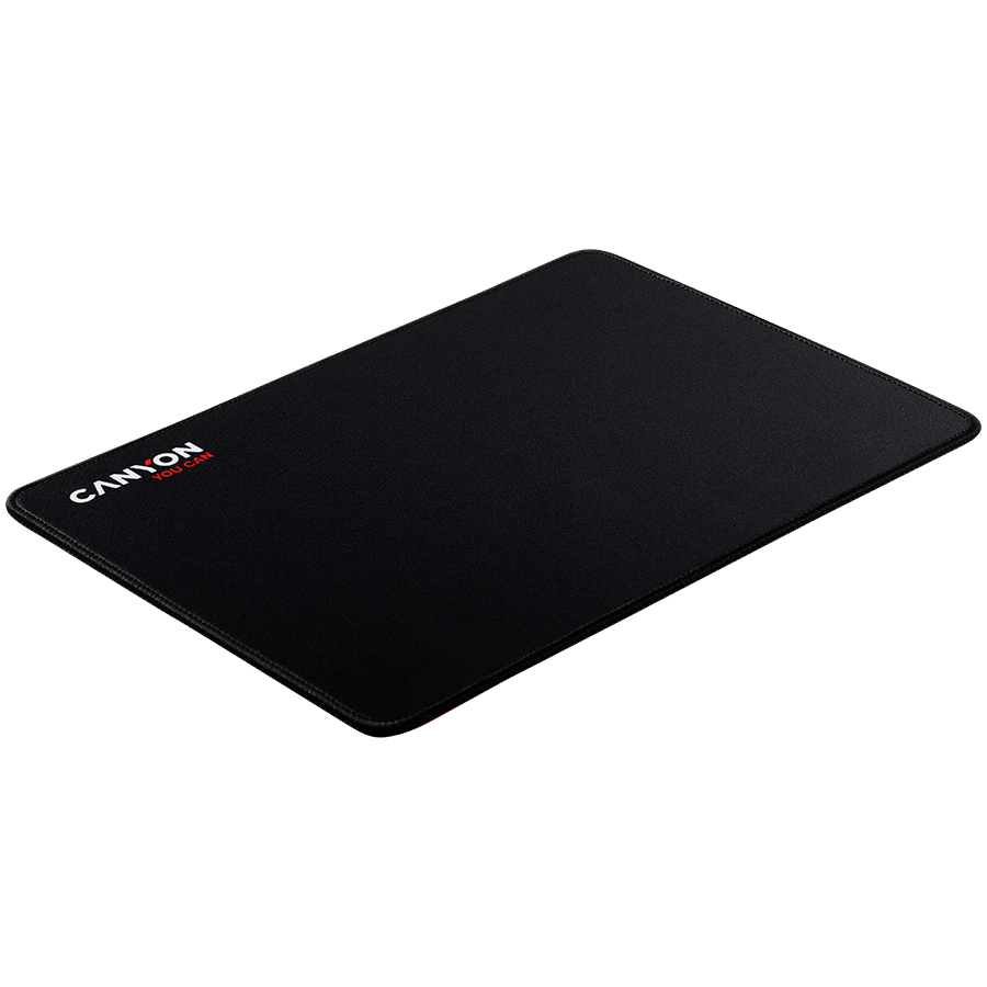 CANYON MP-4, Mouse pad,350X250X3MM,Multipandex,fully black with our logo (non gaming),blister cardboard - slika 2