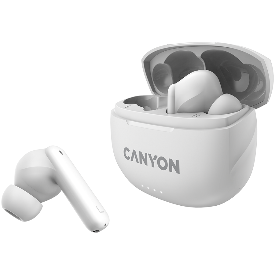 CANYON headset TWS-8  ENC White - slika 2