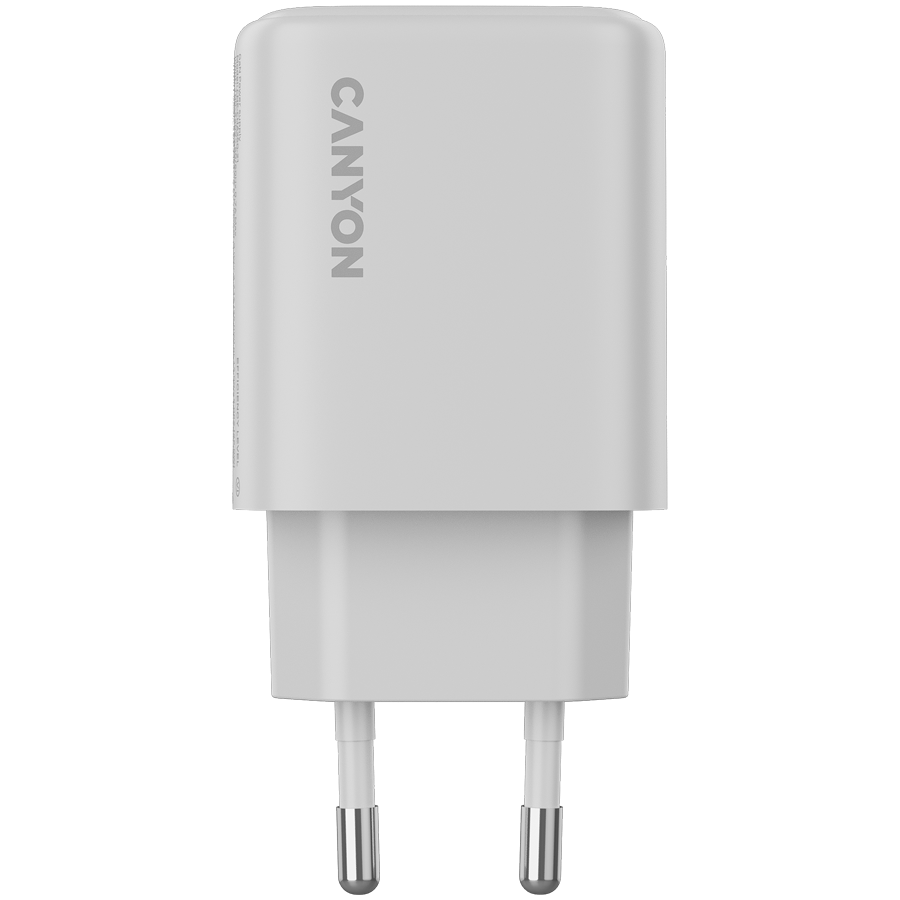 CANYON charger OnCharge 250 25W 1xPD 1xQC EU White - slika 2