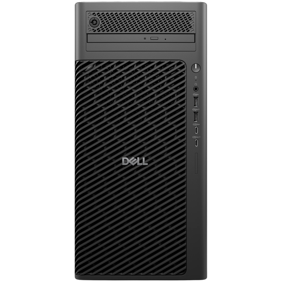 Dell Pro Max  Tower, Intel Core Ultra 7 265K, 32GB (2x16GB) DDR5, M.2 1TB PCIe, Intel Int GPU, Front2x USB 3.2, 2x USB C 3.2, SD reader, Back 2x USB 2.0, 2x USB 3.2, 1x USB C 3.2, RJ45, 2x DP, USB KB/ - slika 2