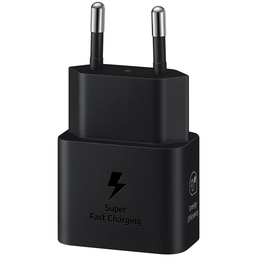 Samsung 25W Fast Charging USB-C Power Adapter Black (cable not included) - slika 2