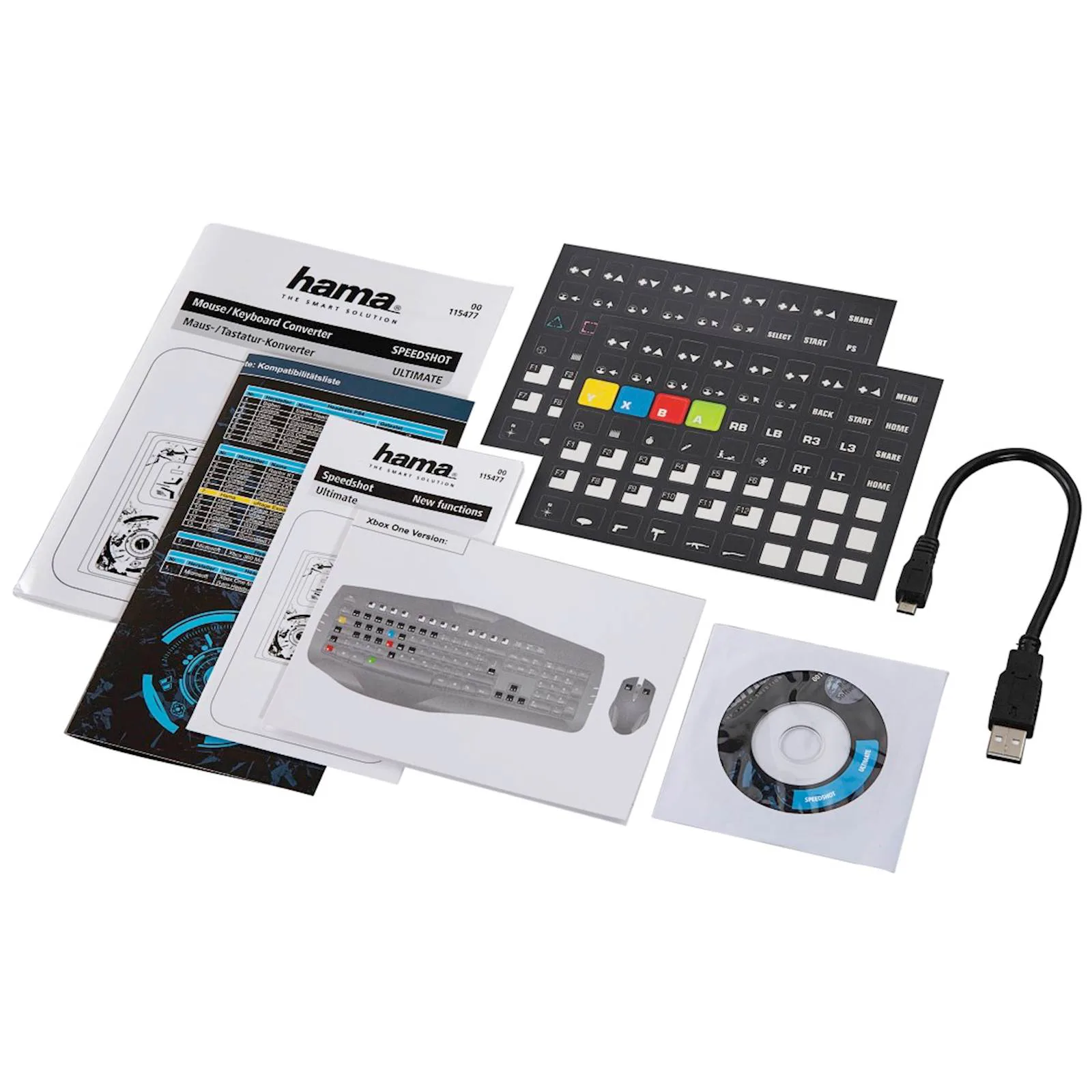 Konverter Hama "Speedshot Ultimate" Miš/Tastatura Gaming - slika 2