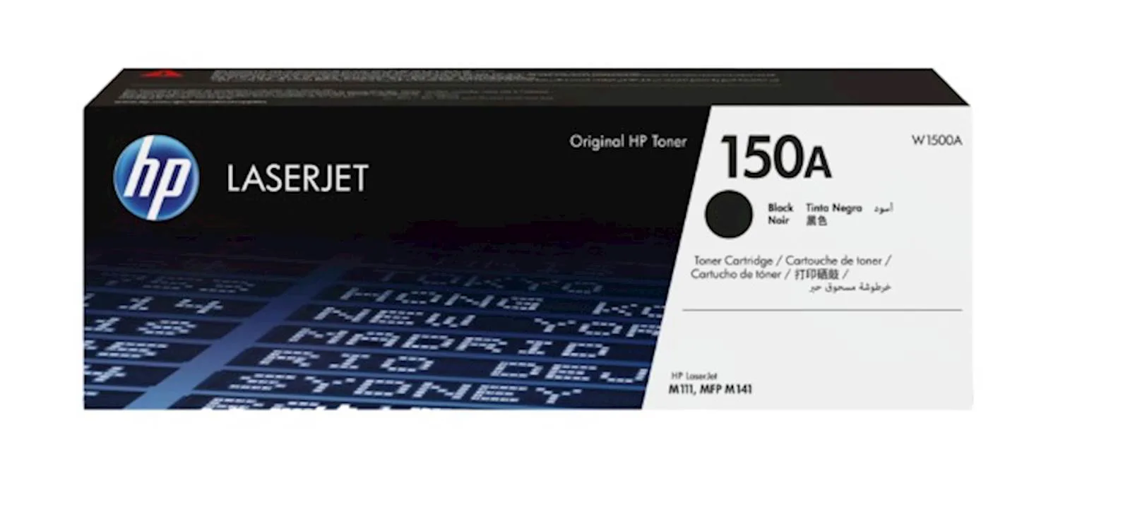 HP Toner W1500A Black 150A - slika 2