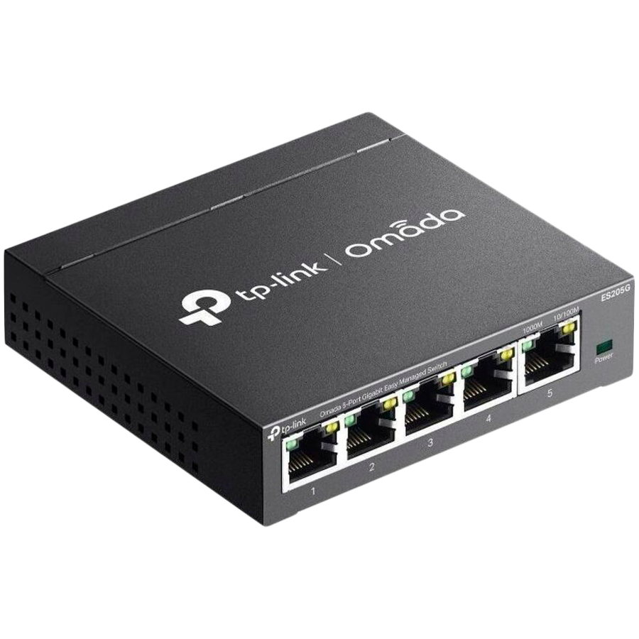 Switch TP-Link Omada 5-Port Gb Easy Managed 4-Port PoE+ ES205GP - slika 7