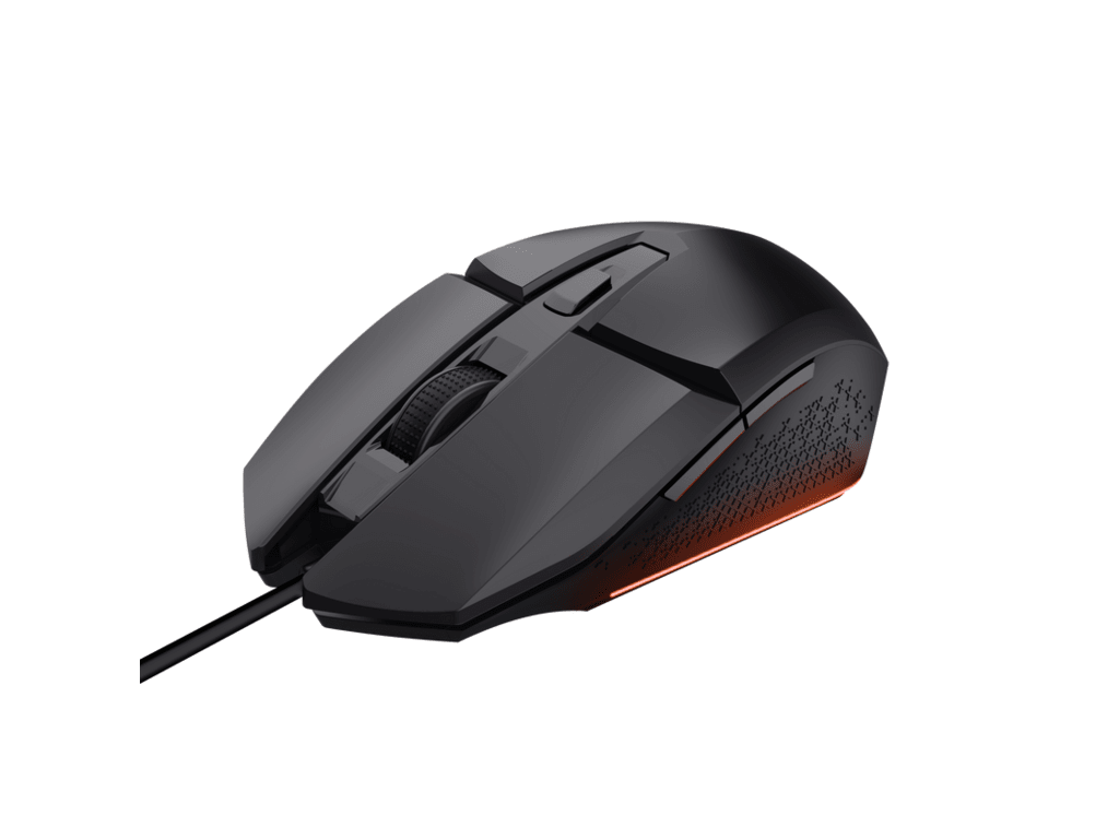 Trust GXT 109 Felox miš žičani miš, 6400 dpi, 60 ips, 6 tipki, 150 cm, gaming, crni