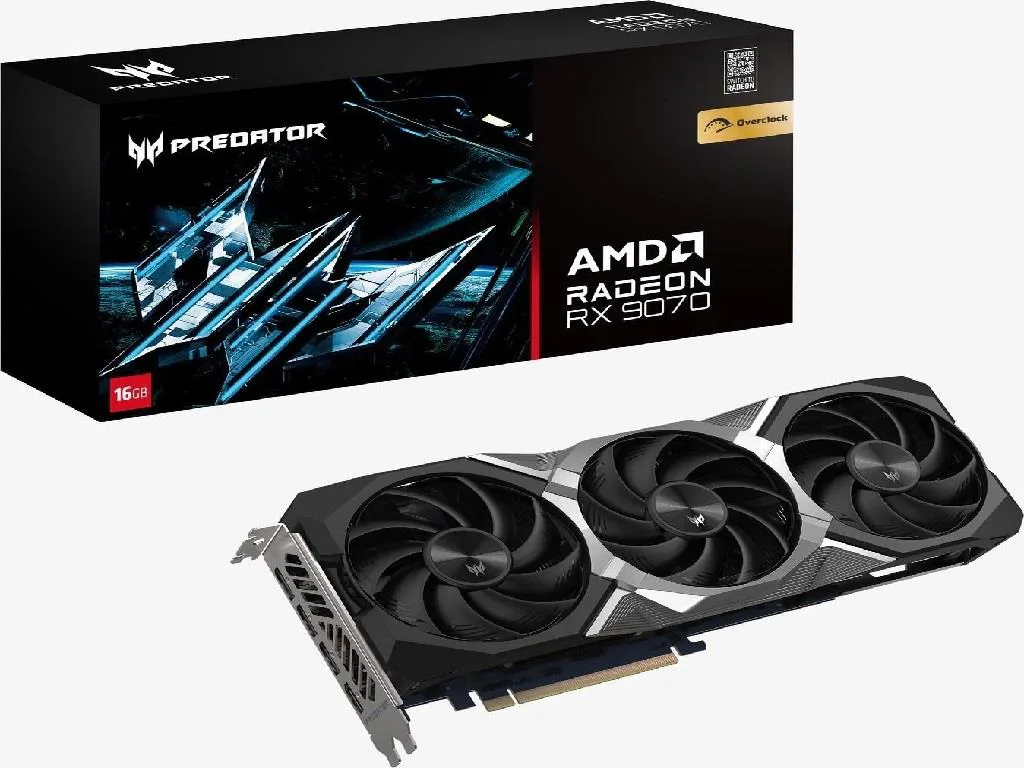 ACER VGA PB RX9070 16G OCPredator BiFrost,16GB GDDR6,HDMI,3xDP - slika 2