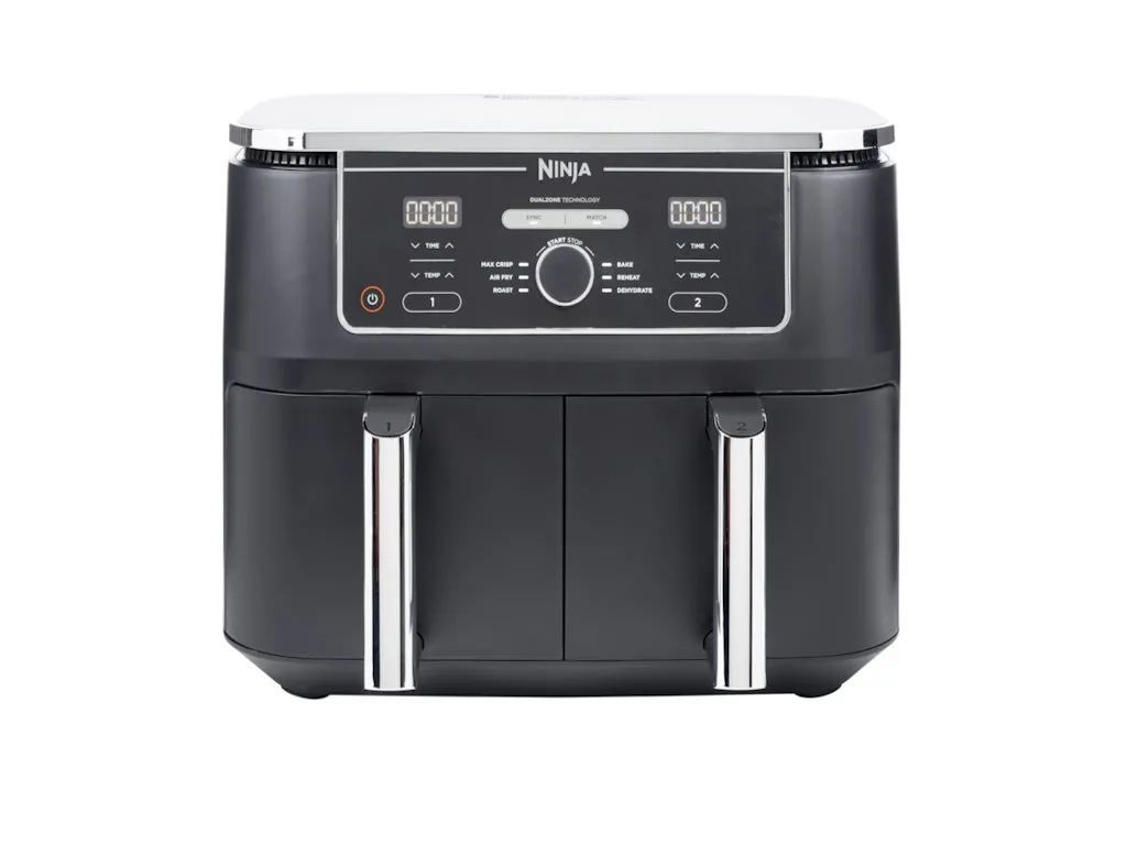 Ninja dvozonska fritezaKapac.9.5L, 6 funk. kuhanjado 75% brze, tezina 8,8kg, snaga 2470W - slika 2