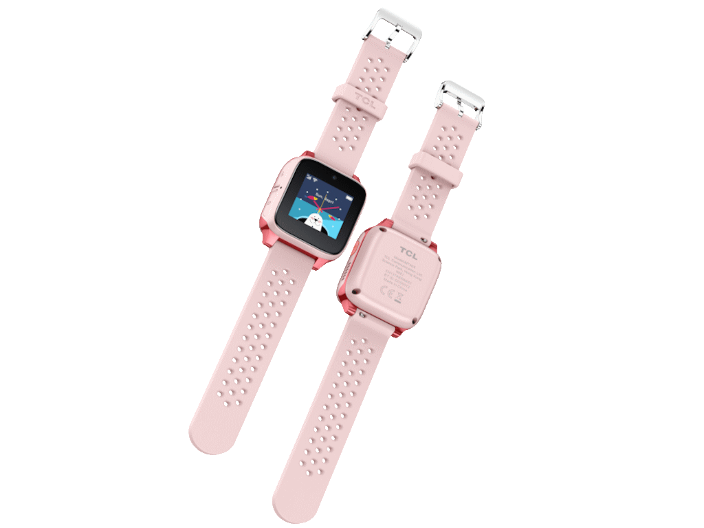 TCL djeciji pametni sat MT46X Pink Precizan GPS, SOS dugme - slika 4