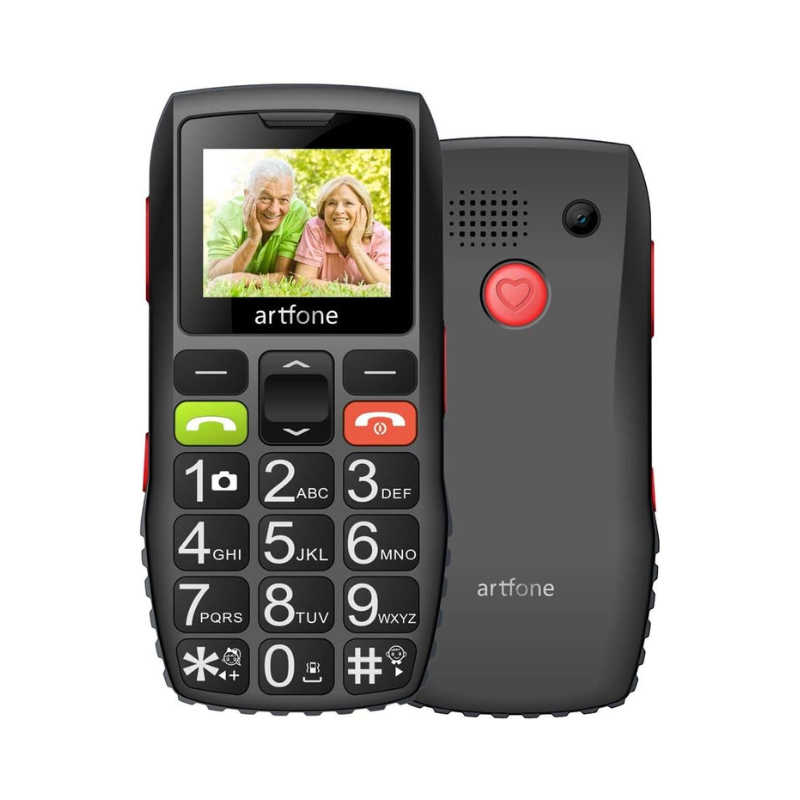 Telefon na tipke Artfone C1 Black - slika 3